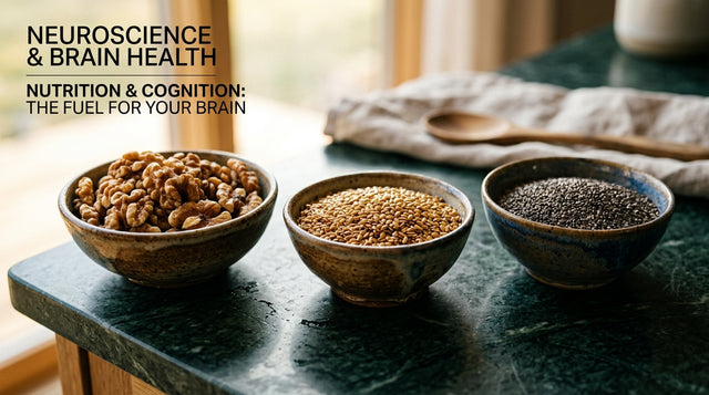 Omega-3 (ALA) Flax & Walnut Native Lipids: Nourishing Neuronal Membranes and Preserving Cognitive Longevity