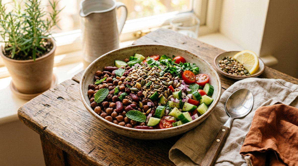 Why Raw Salads Leave You Starving at 4 PM: How Real Whole Legumes Stop Hunger Rebounds