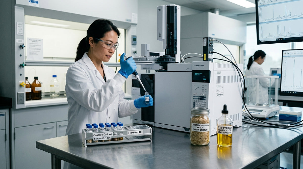Triple-Quadrupole LC-MS/MS Agrochemical Residue Screening: Why Zero-Chemical Staples Matter for Cellular Detoxification