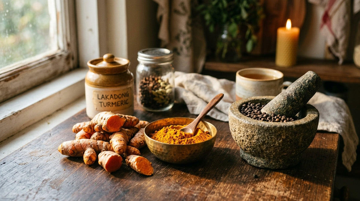 The Yellow Powder Scam: How to Spot Adulterated Turmeric & Why Real Lakadong Needs Black Pepper