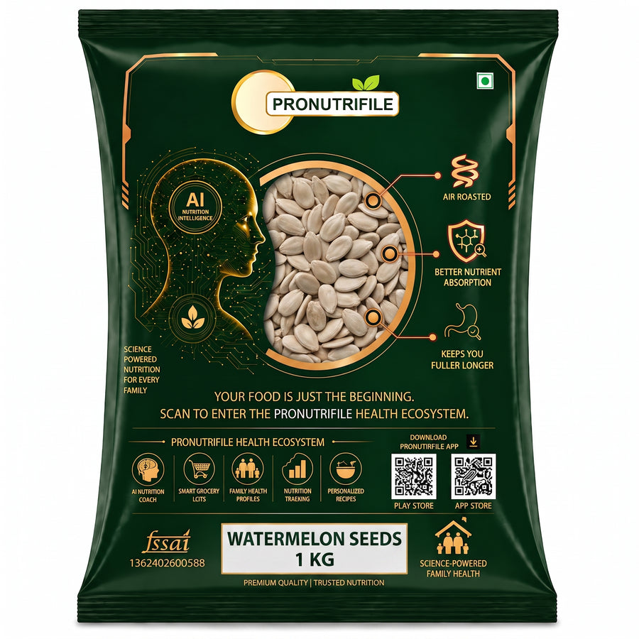 ProNutriFile Raw Premium Watermelon Seeds (Shell-Free)