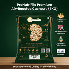 ProNutriFile Premium Whole Cashews (W320) | Raw & Creamy