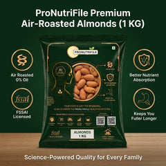 ProNutriFile Premium California Almonds | Raw & Whole