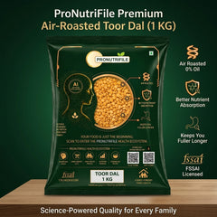 ProNutriFile Premium Arhar Toor Dal | Polish-Free & Triple-Washed