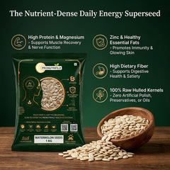 ProNutriFile Raw Premium Watermelon Seeds (Shell-Free)