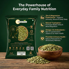 ProNutriFile Raw Premium Pumpkin Seeds (Shell-Free)